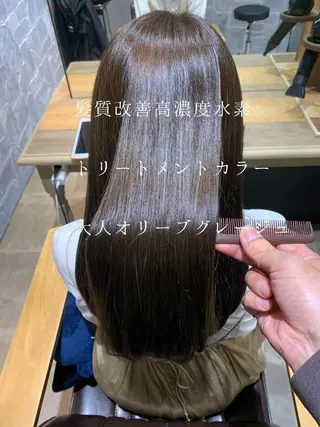 ロング 嶋崎 啓人のヘアスタイル