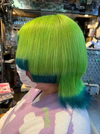 ミディアム カラー KOYA ｺﾔのヘアスタイル