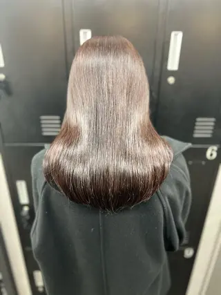セミロング カラー 透明感カラー特化🫧 🦋栗原🦋のヘアスタイル