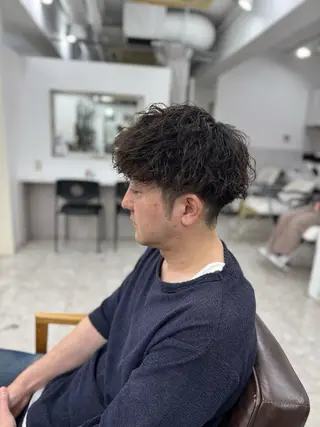 パーマ メンズパーマ 特化Enhanceのヘアスタイル