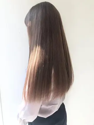 ロング カラー AIRI🦋ブリーチ /レイヤー🦋のヘアスタイル