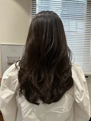 ロング カラー 🪼AYUKA🪼 モデルさん大募集‼️のヘアスタイル