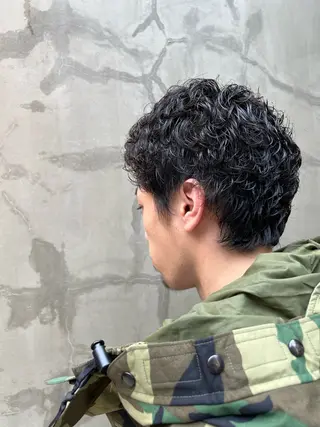 パーマ メンズ いぐちしょうた🫧 VISAGEbaskのヘアスタイル