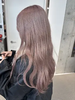 カラー ロング Lond Roleのヘアスタイル
