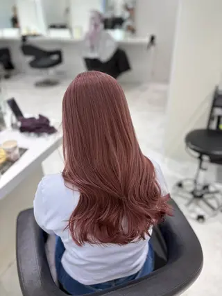 ロング カラー 🤍ྀི透ける寒色 Cocoa🤍ྀིのヘアスタイル
