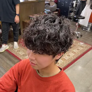パーマ 片山 洋人のヘアスタイル