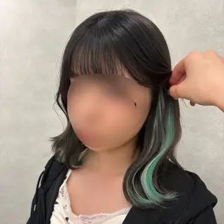 ミディアム カラー ピンクカラーアレンジ 🩷AYANA🩷のヘアスタイル