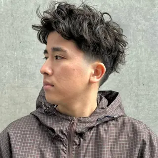 パーマ メンズ 【メンズ 特化】村斎　伶次のヘアスタイル