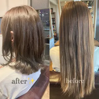 ミディアム タカツド ユウキのヘアスタイル