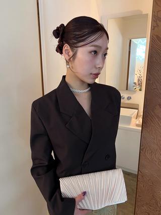ミディアム ヘアアレンジ kotoko 透け感カラーのヘアスタイル