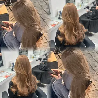 ロング カラー 🩰フレンチガーリー ヘア🩰🍨AYAのヘアスタイル