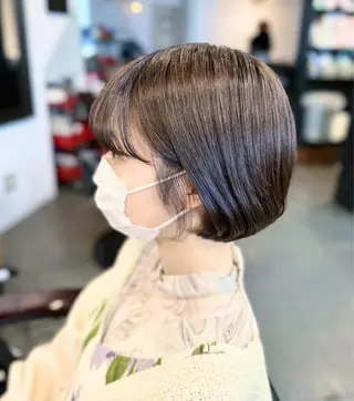 ショート 元住吉プランツヘアー ☘️まるやま☘️のヘアスタイル