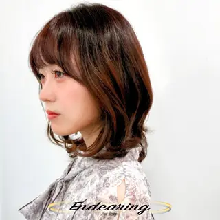 カラー Endearing 銀座/YOKOのヘアスタイル