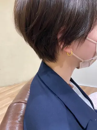 ショート 東田 恋のヘアスタイル