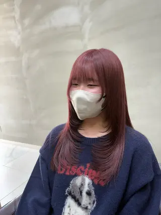 ロング カラー GRANDEUR やまだかなのヘアスタイル