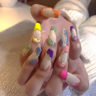 ネイル Tinaネイル 難波のネイルデザイン