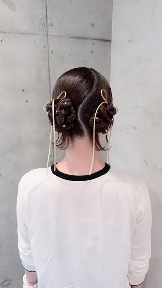 ヘアアレンジ はやしほのか| マンツーマン美容師のヘアスタイル