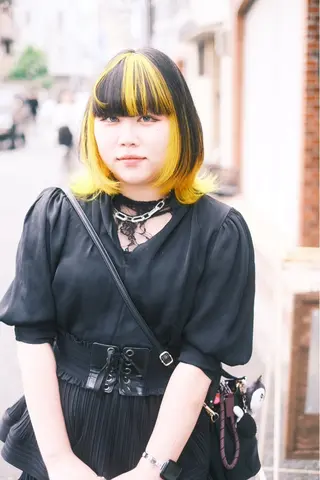 ショート カラー ヘアアレンジ 個性爆弾💣 ダブルカラー/ゆかのヘアスタイル
