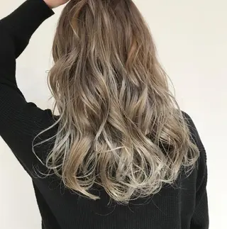 セミロング カラー メンズヘア特化 崎田 成人のヘアスタイル