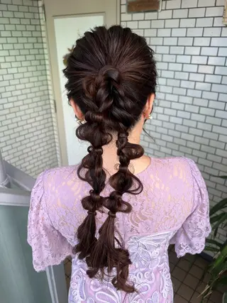 ヘアアレンジ 大人可愛いヘアメイク 💋🧚‍♀️しずかのその他イメージ