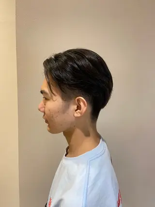 ショート パーマ メンズ 長田 尚大のヘアスタイル