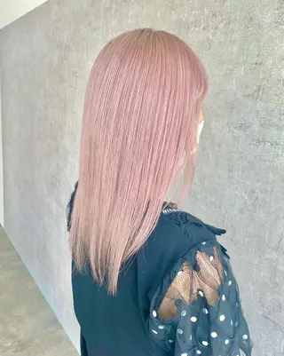 ロング カラー パーマ ヘアアレンジ メンズ キッズ ネイル マツエク・マツパ エビスザキレン/メン ズ/心斎橋🌳のヘアスタイル