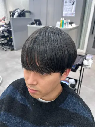 メンズ 🪶フェザーパーマ& 縦落ちパーマ/かずまのヘアスタイル