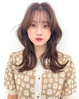 セミロング 撮影の為期間限定 KOHEIのヘアスタイル