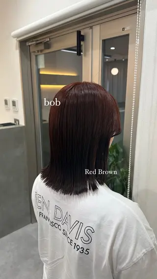 ミディアム カラー 🫧SOYON non🫧のヘアスタイル