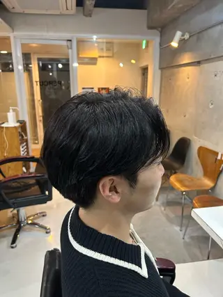 カラー メンズ 日置 蓮のヘアスタイル