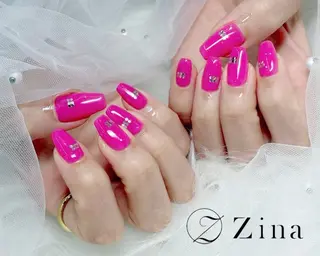 セミロング 自爪育成/zina/ KIMIのネイルデザイン