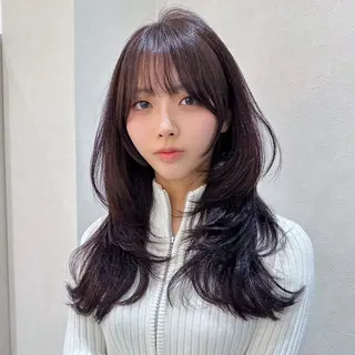 セミロング BALANCE. 弥央のヘアスタイル