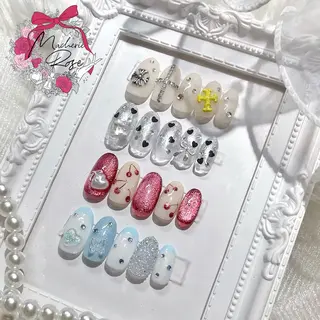ネイル Macherie Rose Jrのネイルデザイン