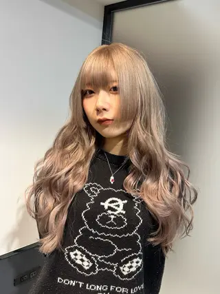 ロング エフェクトブリーチ 🌟前澤啓太朗のヘアスタイル
