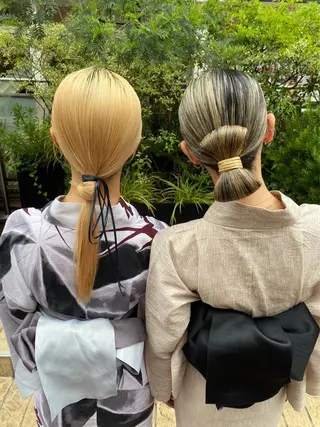 ヘアアレンジ 佐藤 奈佳子 サトウ ナカコのヘアスタイル