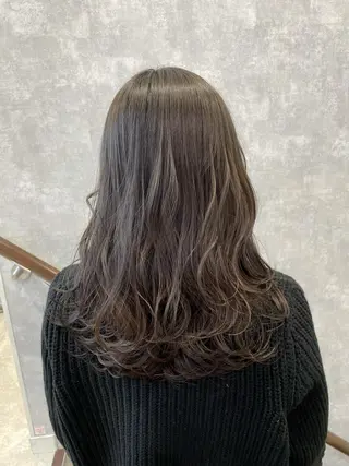 ロング カラー HAREru. モデル募集【戸塚】のヘアスタイル
