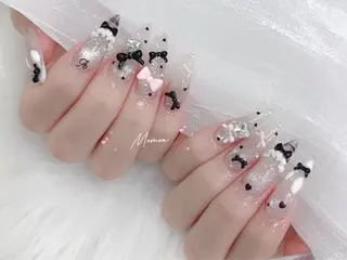 ネイル MoMoA Nail ネイル長さ出し専門店のネイルデザイン