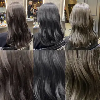 カラー 透明感カラー🌿 グレージュ🐺陽介のヘアスタイル