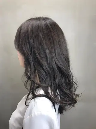 ミディアム カラー 【透明感、艶髪】西村 有司のヘアスタイル