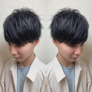 ショート メンズ 美髪矯正・髪質改善 【中村吉孝】のヘアスタイル