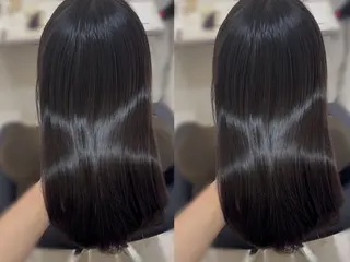 ロング 艶カラー/縮毛矯正 asukaのヘアスタイル