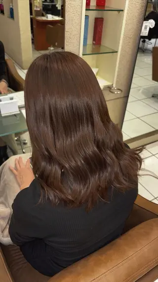 ヘアアレンジ 艶カラー  髪質改善 🍓苺奈のヘアスタイル