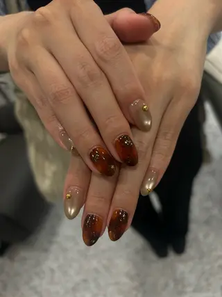 ネイル 小松 千冬のネイルデザイン