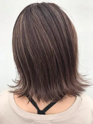 ミディアム カラー 茂木 良太のヘアスタイル