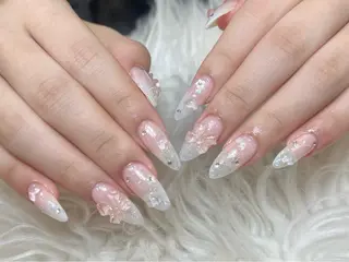ネイル Kei Nail 長さ出し 付け放題のネイルデザイン