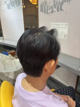 ショート 杉山 晃太のヘアスタイル