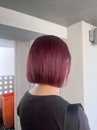 ショート カラー ハイトーン/ゆるふわ 🧚𖥔ׁTOMO♡のヘアスタイル