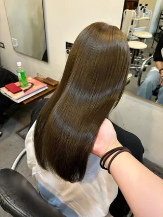 ロング カラー IORI #韓国ヘア#髪質改善のヘアスタイル