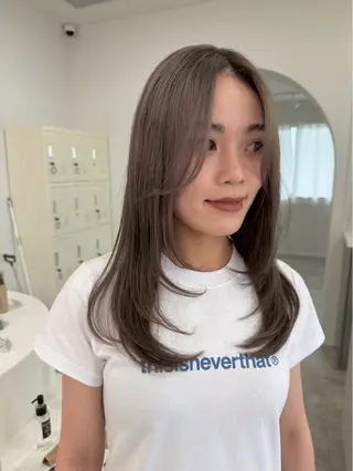 ミディアム 澤石 陸舞のヘアスタイル