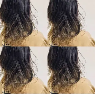 ミディアム カラー ブリーチ👩🦳/ ✂︎MANAMIのヘアスタイル